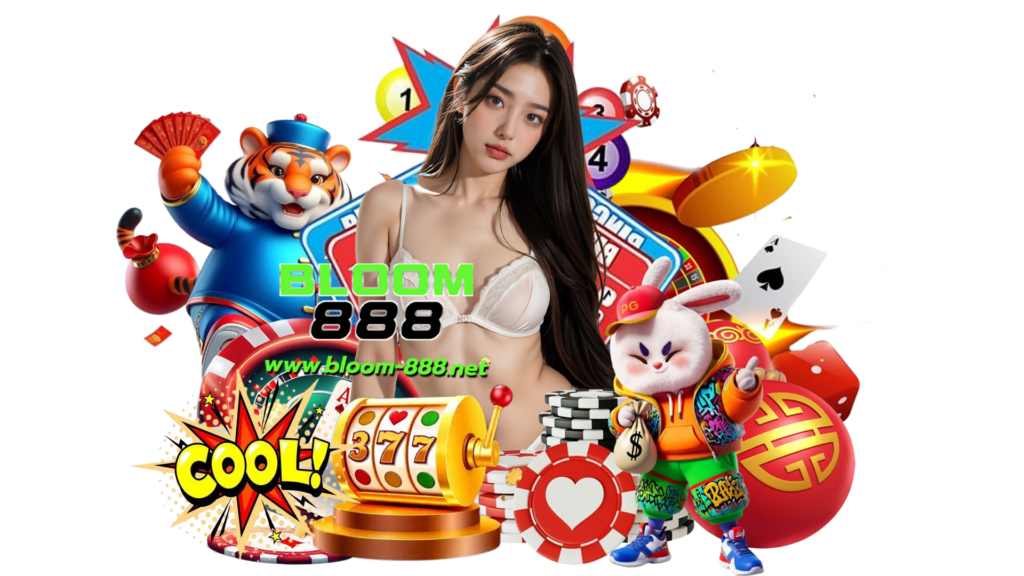 bloom888 เกมพนันออนไลน์เจ้าใหญ่ สล็อต บริการเกมยอดนิยมเพียบ 